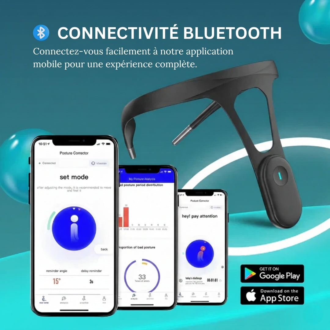 Capteur Echospine pour mauvaise posture